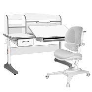 комплект anatomica uniqa парта + кресло + надстройка + подставка для книг Anatomica Uniqa Set